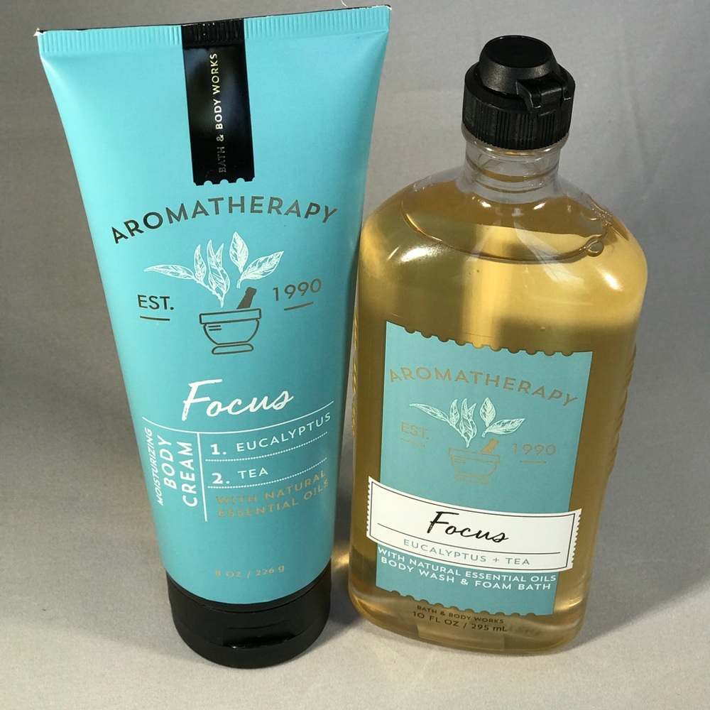 Aromatherapy Focus Body Cream & Wash